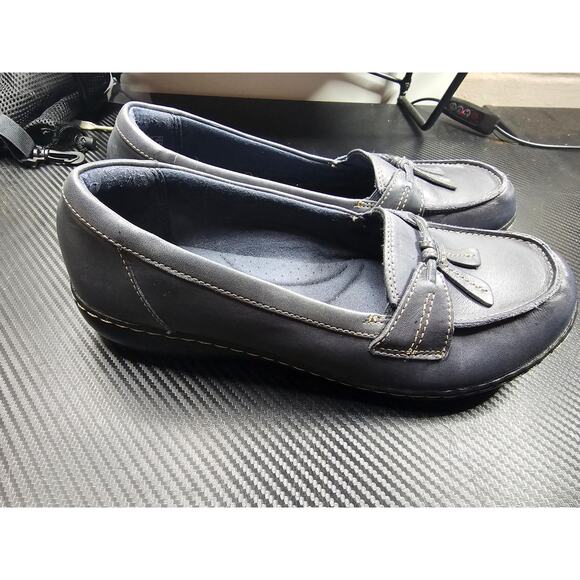 Clarks Womens US 9 Ultimate Comfort Collection Gray Loafer Slip On Shoe 15260 - Picture 3 of 8